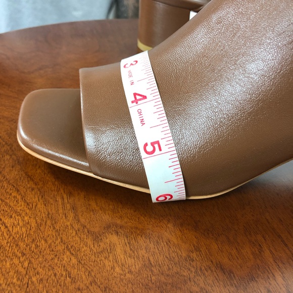 EVERLANE The Leather Mule Sandal In Chocolate 8 - Picture 13 of 16